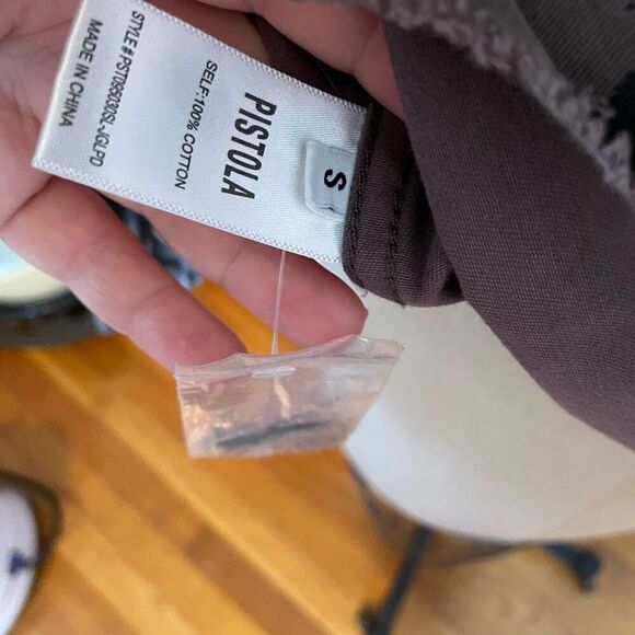 PISTOLA | jagged leopard print utility jacket S - Picture 7 of 11